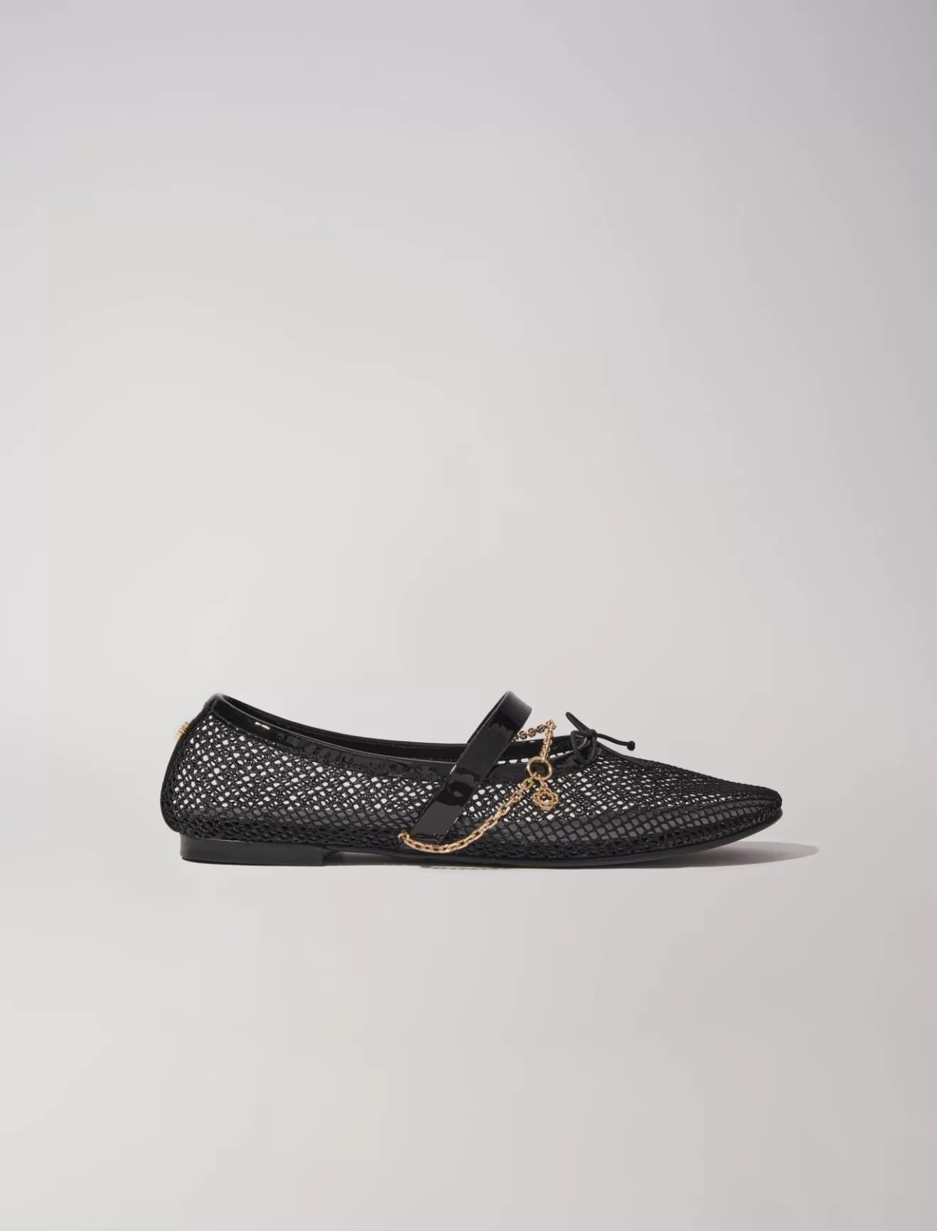 Ballerines en textile mesh-Maje New