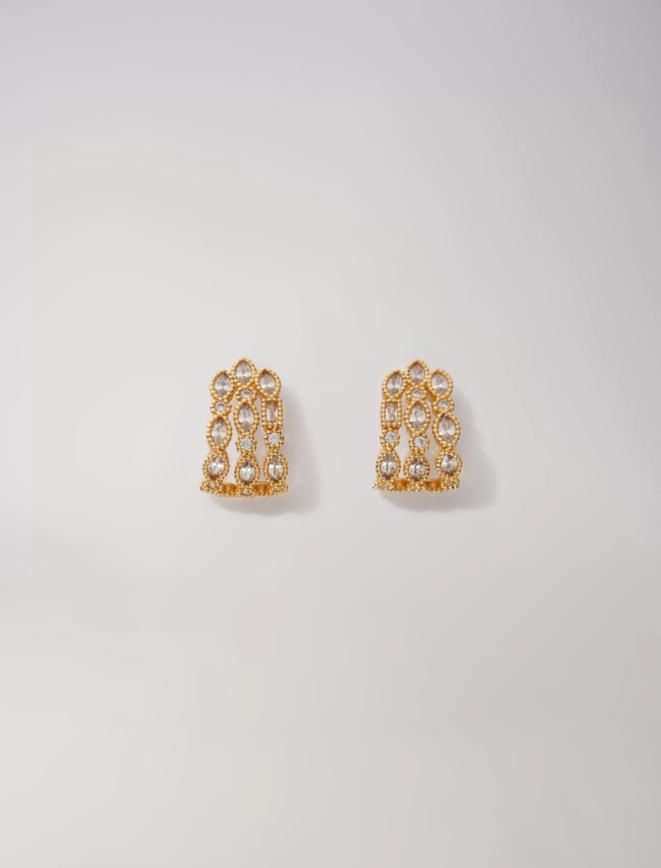 Boucles d'eille à strass-Maje Best