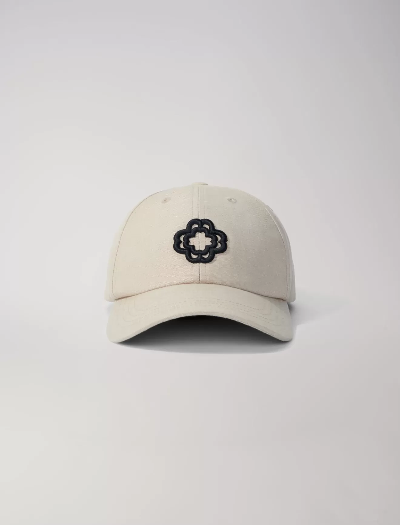 Casquette en lin et coton-Maje Discount