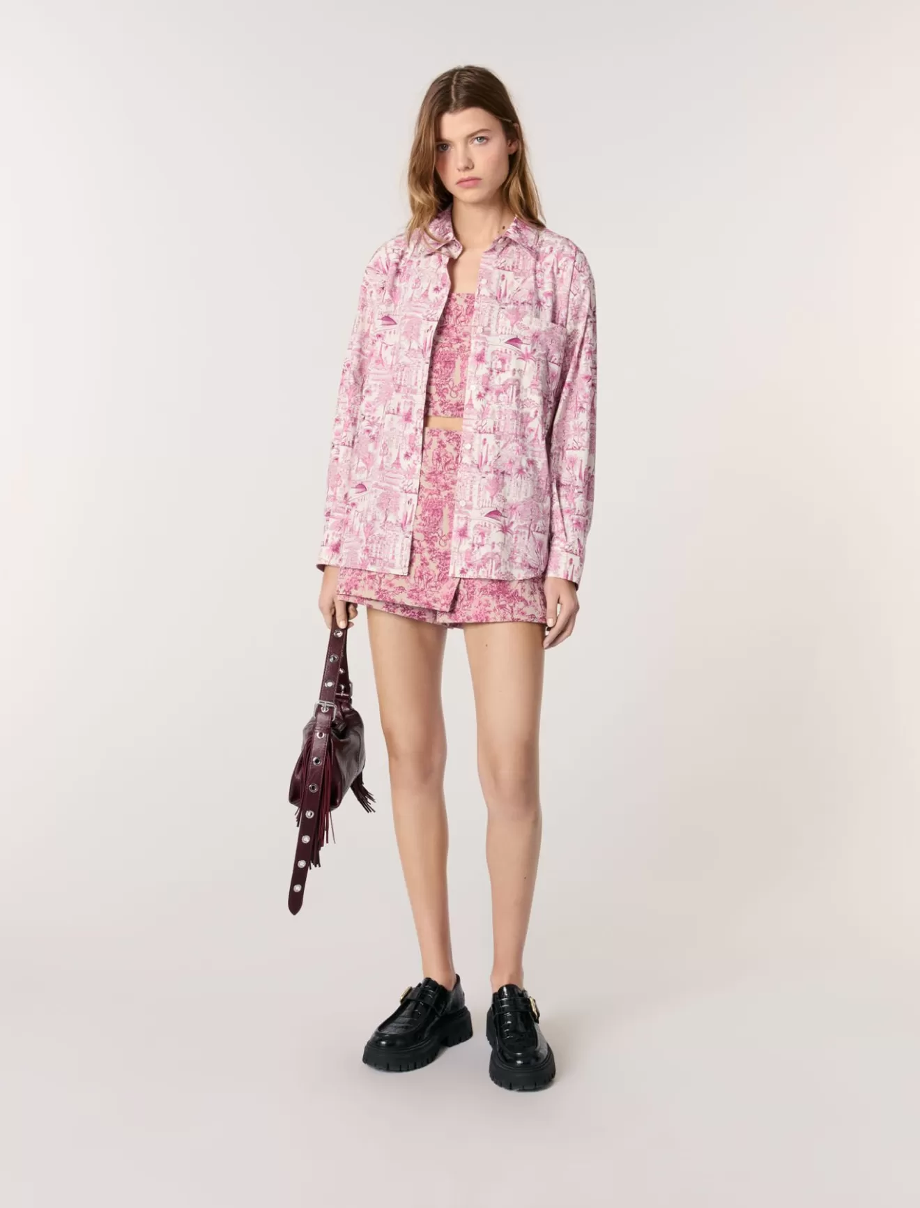 Chemise oversize-Maje Cheap