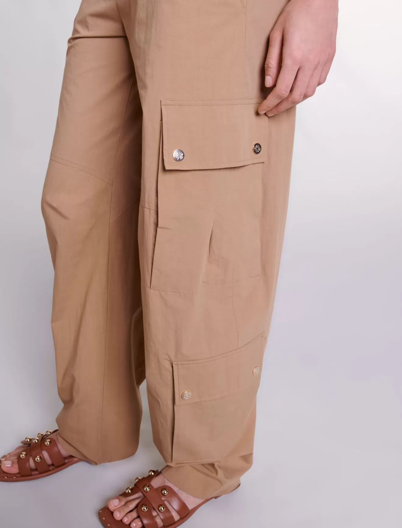 Pantalon cargo à poches-Maje Clearance