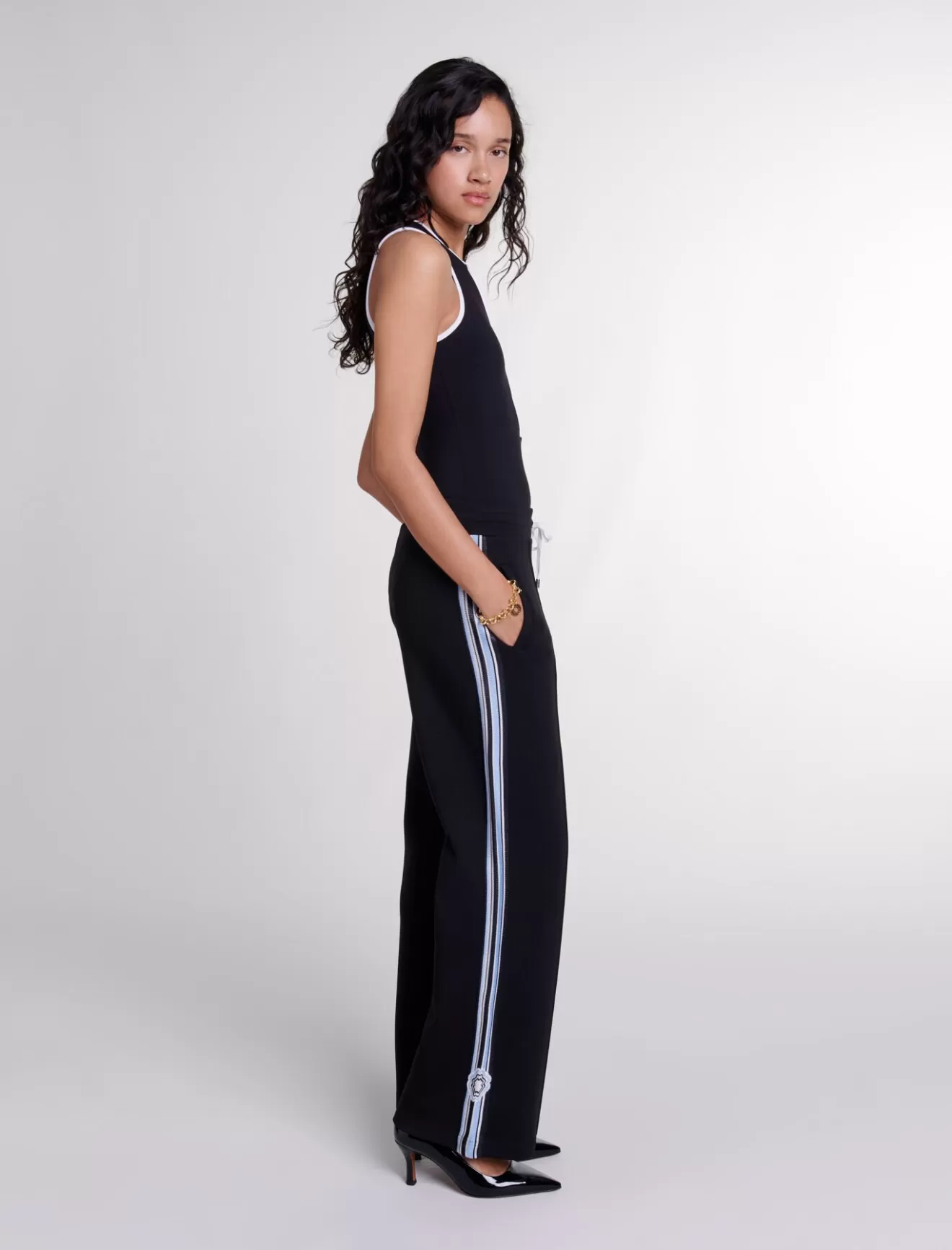 Pantalon jogging-Maje Hot