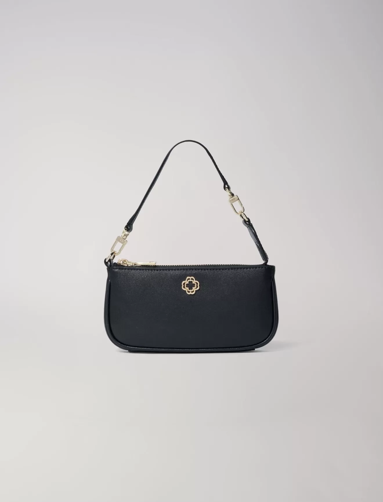 Petite pochette en cuir-Maje Store