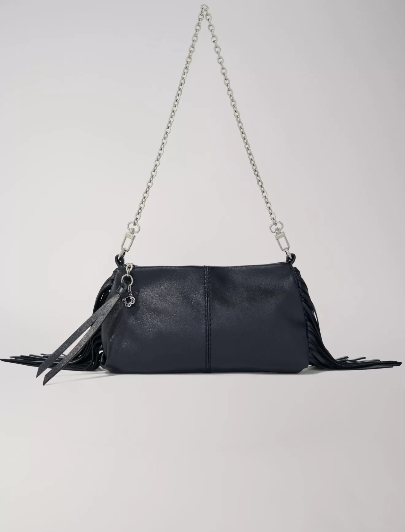 Pochette Miss M pouch en cuir lisse-Maje Clearance