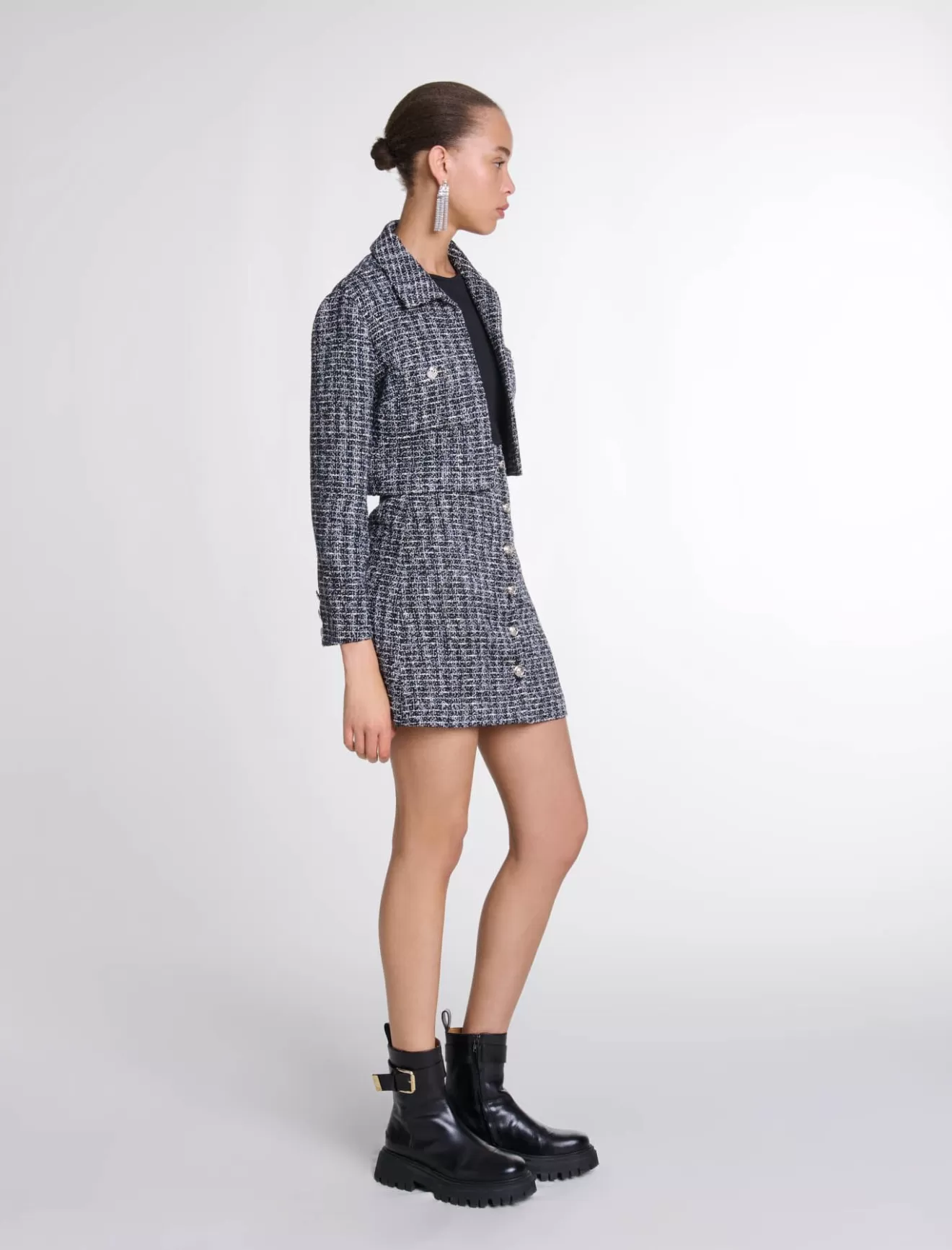 Robe 2-en-1 en tweed-Maje Best Sale