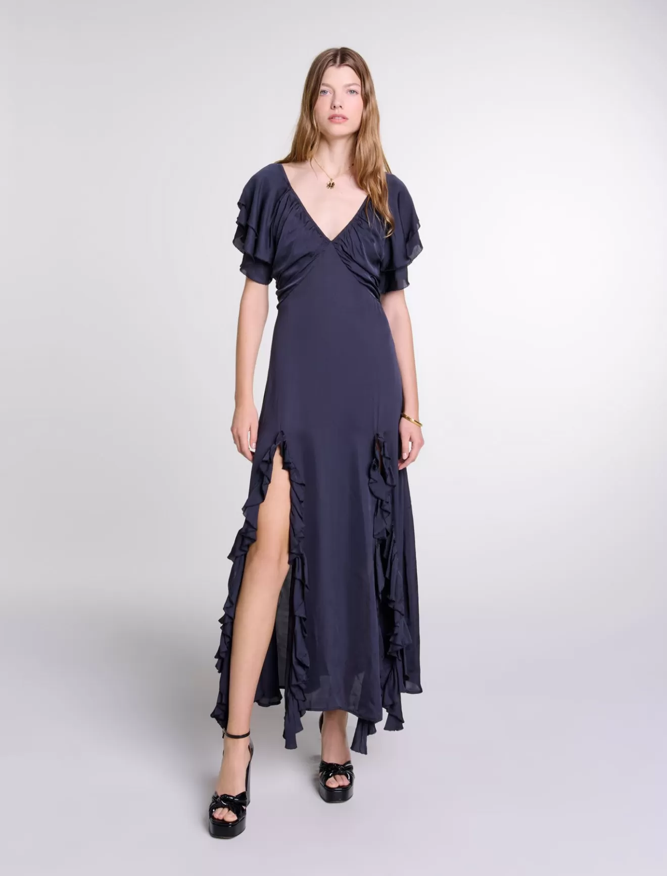 Robe longue dos ouvert-Maje Best Sale