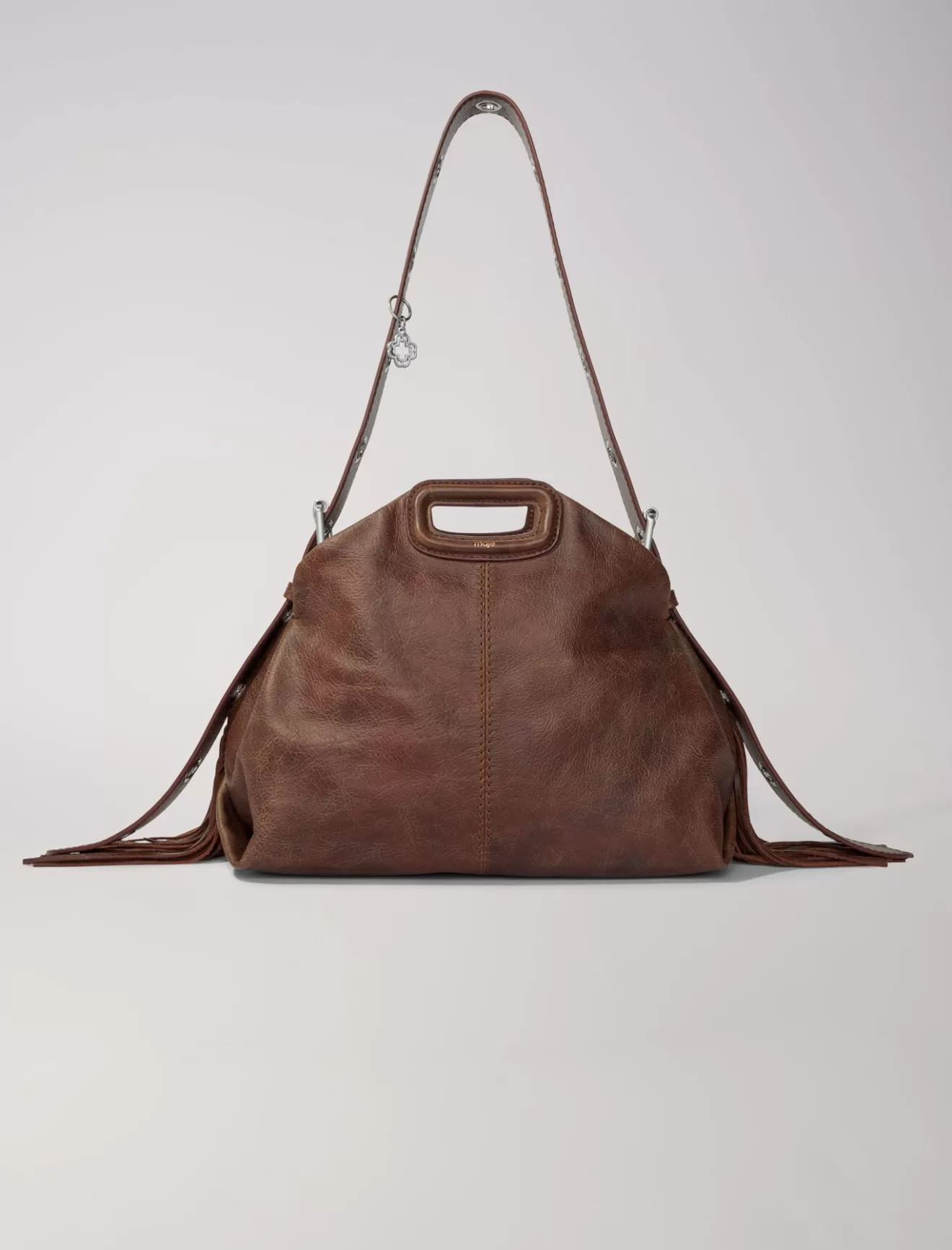 Sac Miss M en cuir vintage-Maje Clearance