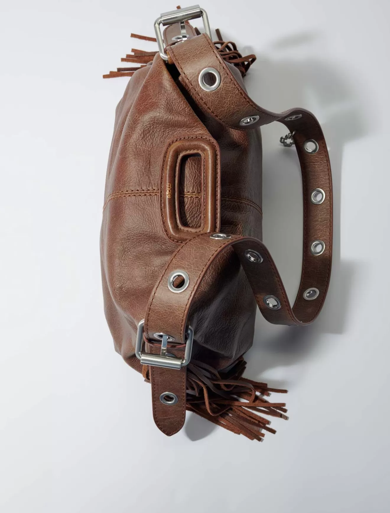 Sac Miss M en cuir vintage-Maje Clearance