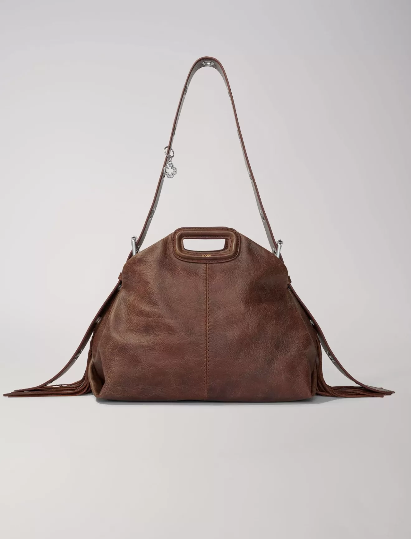 Sac Miss M en cuir vintage-Maje Clearance
