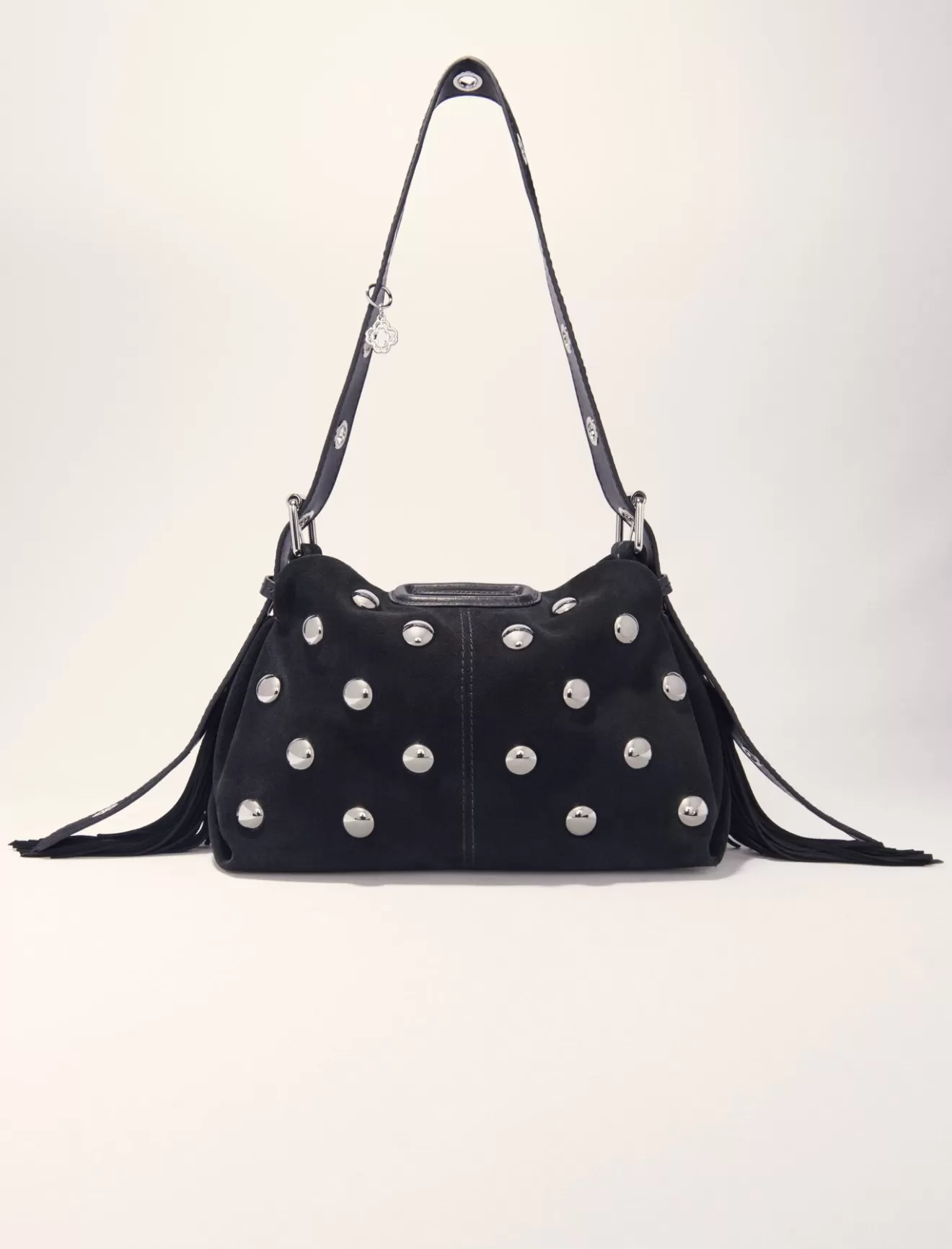 Sac Miss M en suède à studs-Maje Cheap