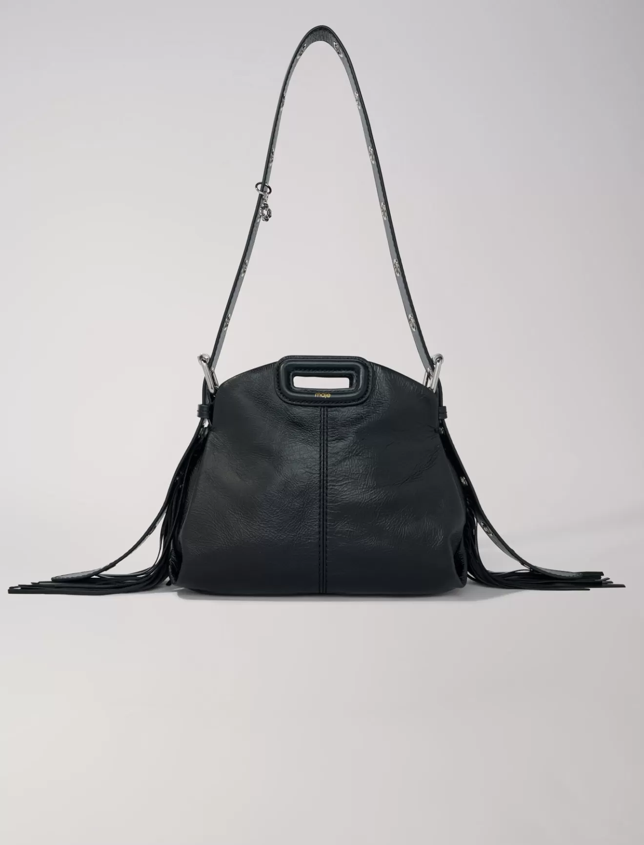 Sac Miss M mini en cuir craquelé-Maje Flash Sale