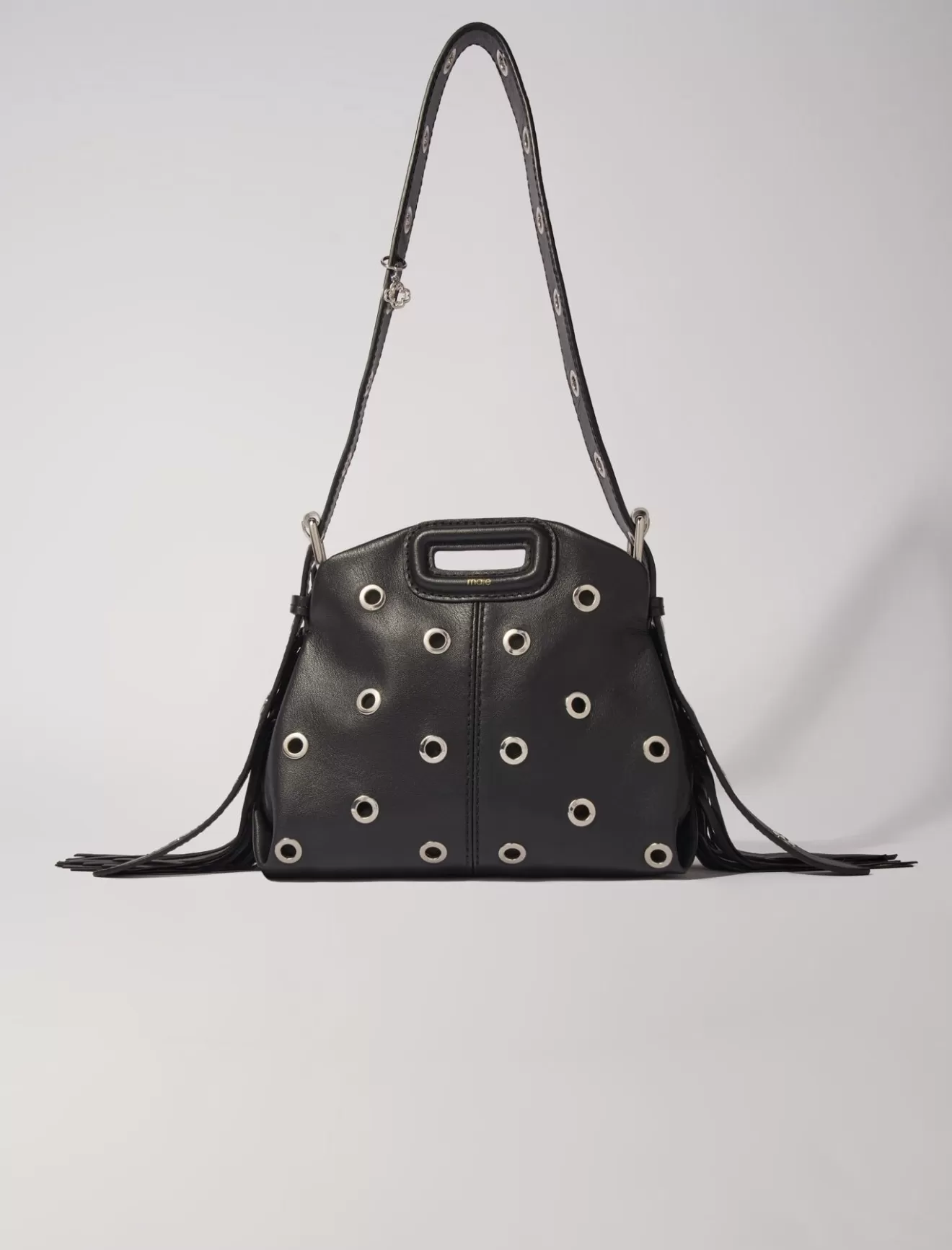 Sac Miss M Mini en cuir et œillets-Maje Flash Sale