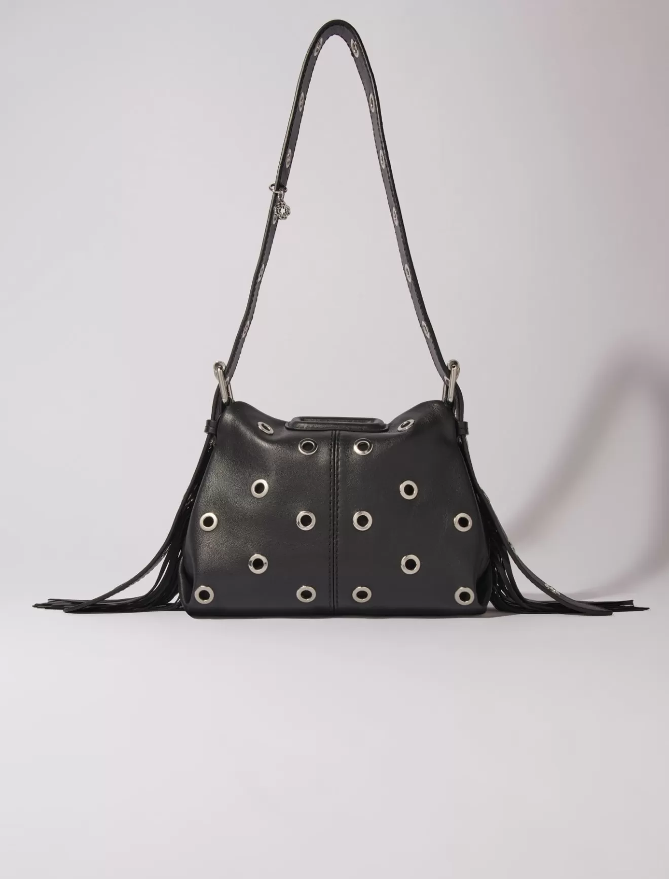 Sac Miss M Mini en cuir et œillets-Maje Flash Sale