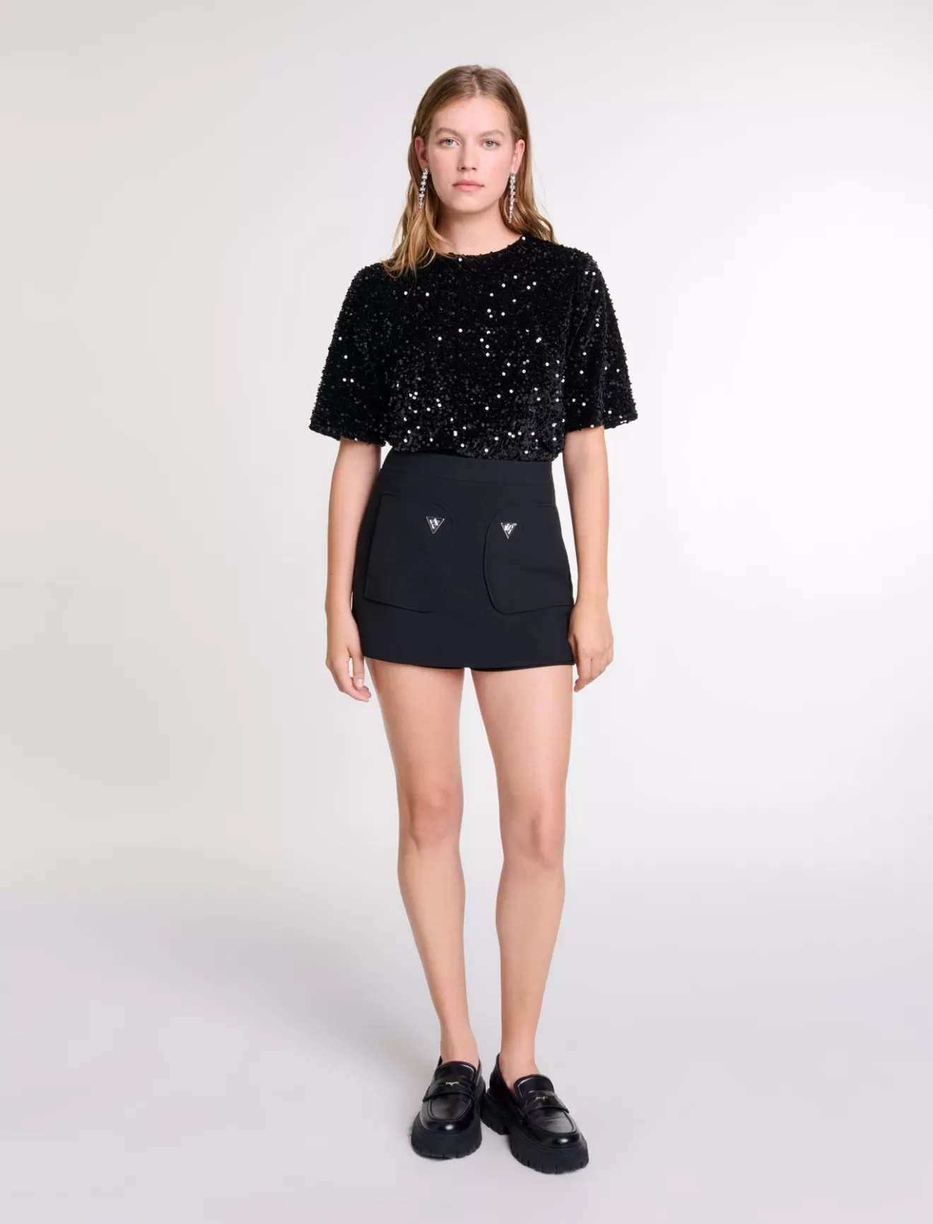 Short effet jupe-Maje Best Sale